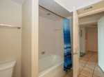 Master Bath with Shower/Tub Combo at 1824 Beachside Tennis
